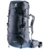 Deuter Aircontact Lite 50 + 10 Backpack Black Marine -Veel Plezier Buitenshuis 143721 990 01