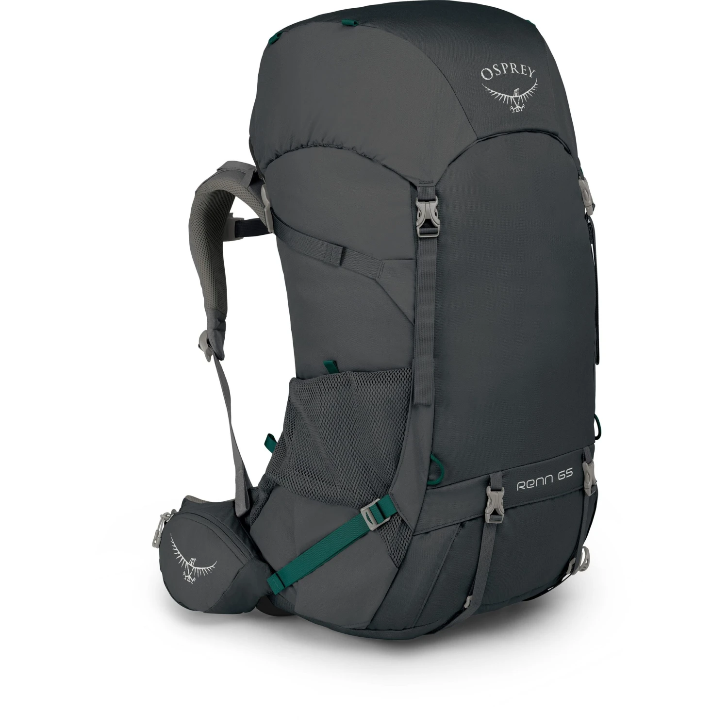 Osprey Renn 65L Backpack Dames Cinder Grey 4 Osprey Renn 65L Backpack Dames Cinder Grey - Afbeelding 2