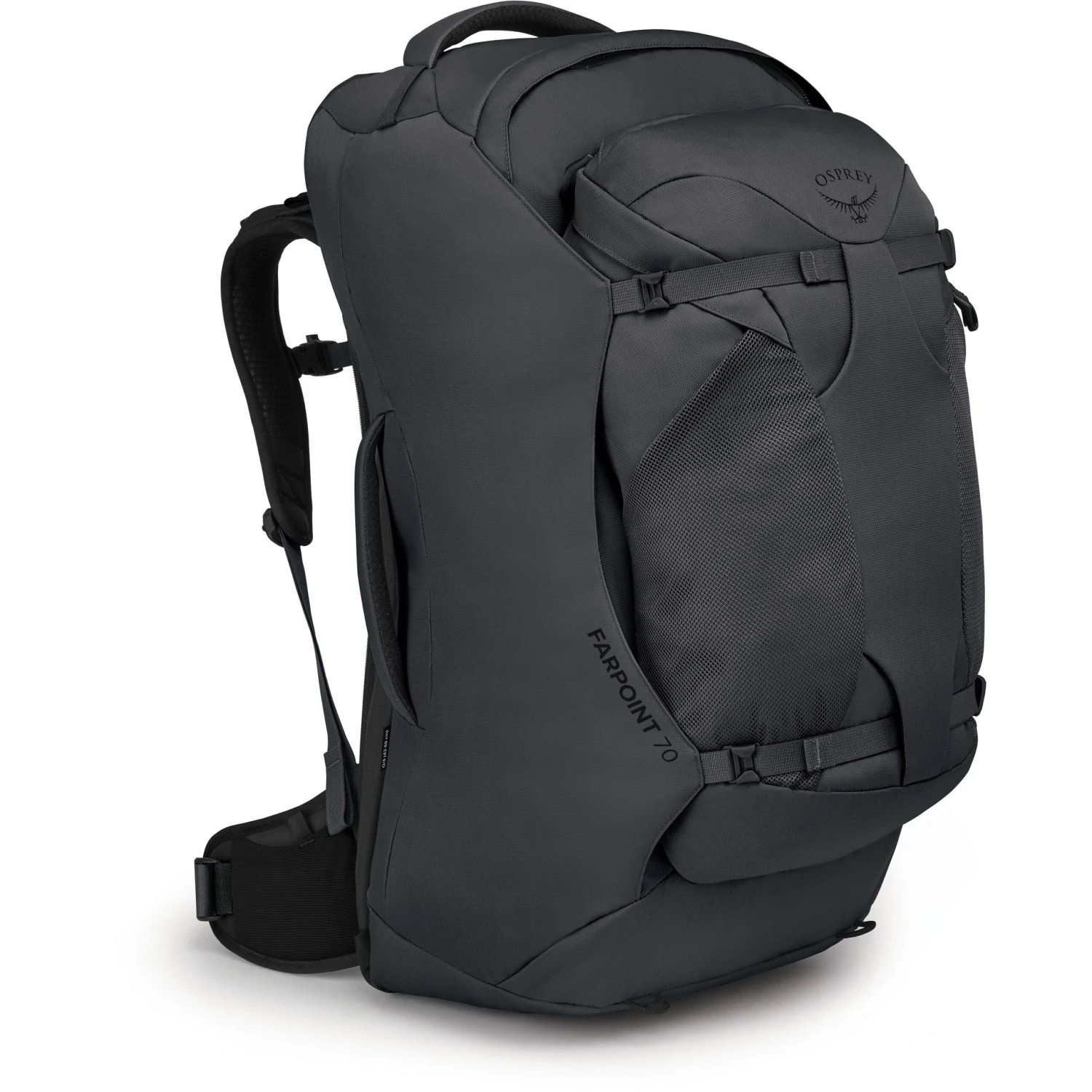 Osprey Farpoint 70L Reistas Tunnel Vision Grey 4 Osprey Farpoint 70L Reistas Tunnel Vision Grey - Afbeelding 2