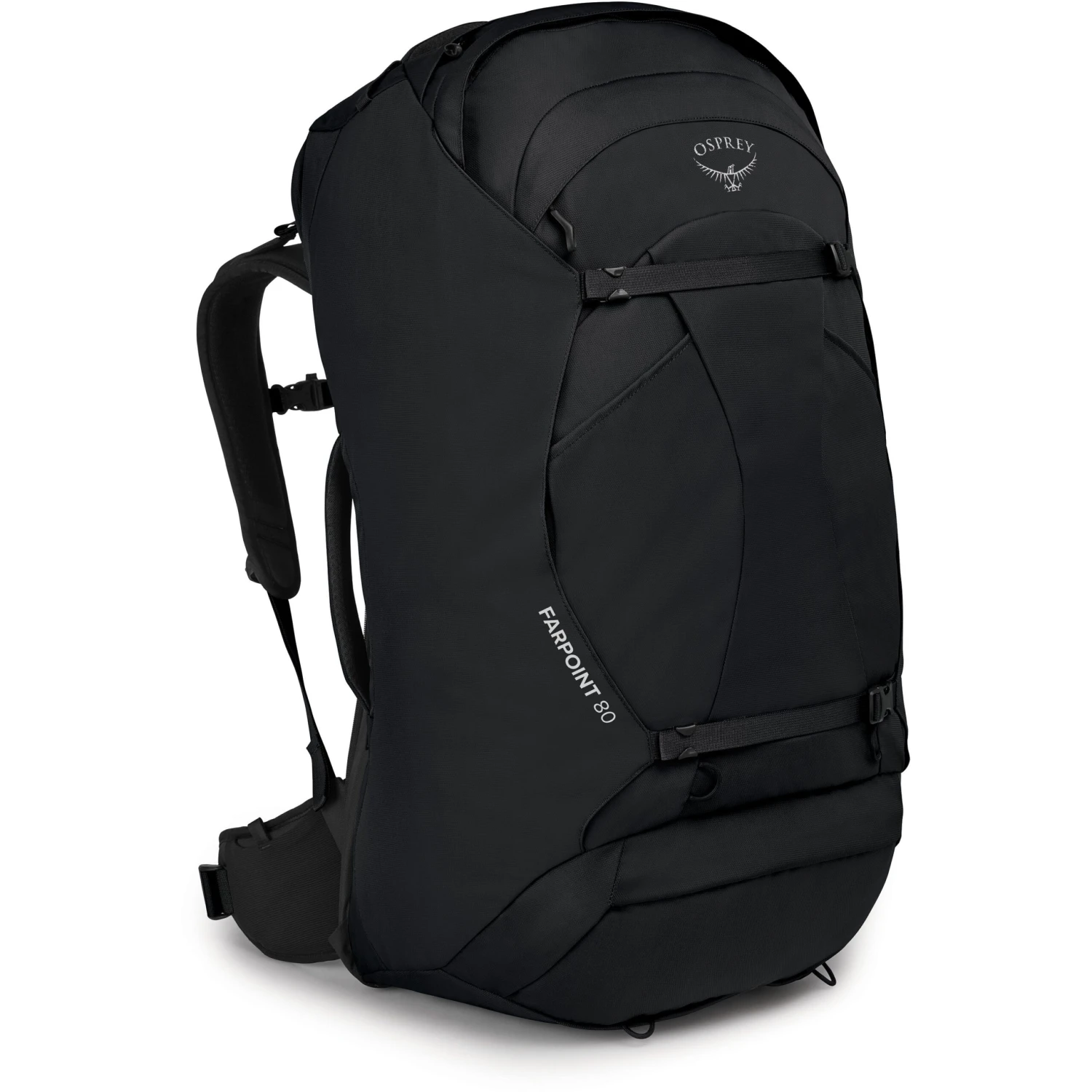 Osprey Farpoint 80L Reistas Black 4 Osprey Farpoint 80L Reistas Black - Afbeelding 2