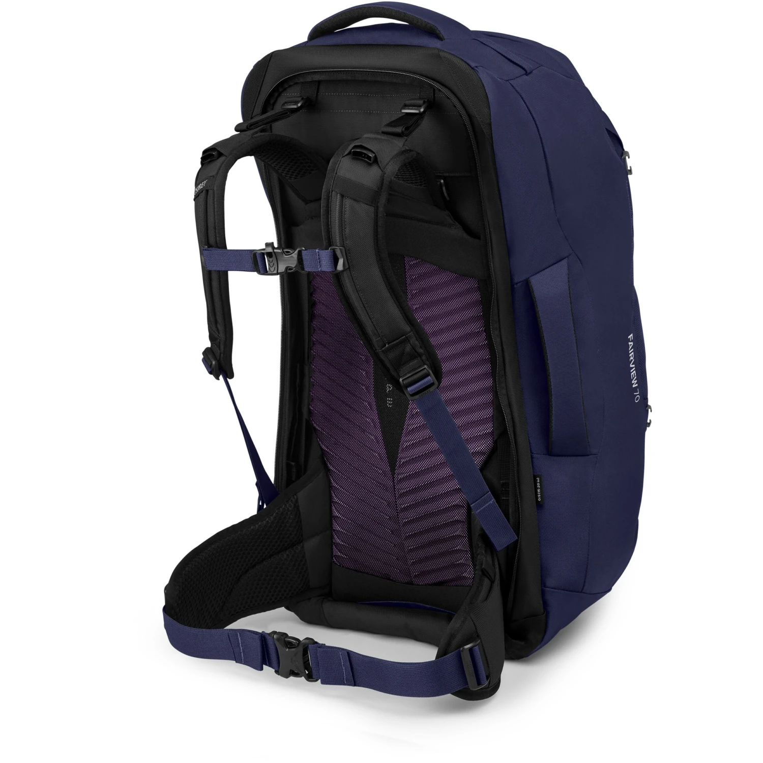Osprey Fairview 70L Rugzak Winter Night Blue 5 Osprey Fairview 70L Rugzak Winter Night Blue - Afbeelding 3