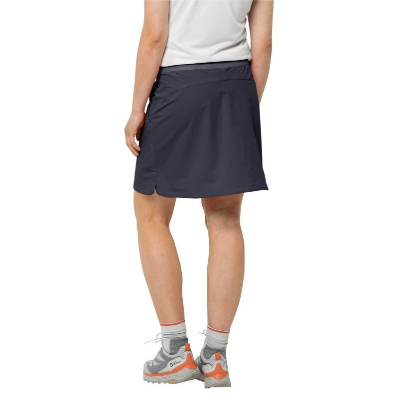 Jack WolfskinHilltop Trail Skort Dames Graphite 4 Jack WolfskinHilltop Trail Skort Dames Graphite - Afbeelding 2
