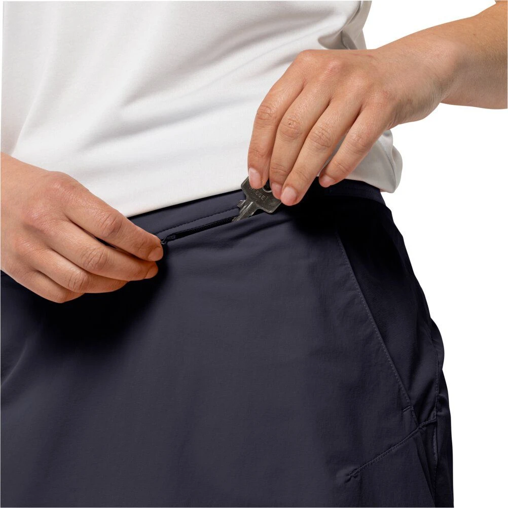 Jack WolfskinHilltop Trail Skort Dames Graphite 5 Jack WolfskinHilltop Trail Skort Dames Graphite - Afbeelding 3