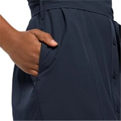 Jack WolfskinSonora Jurk Dames Night Blue -Veel Plezier Buitenshuis 145269 200 03