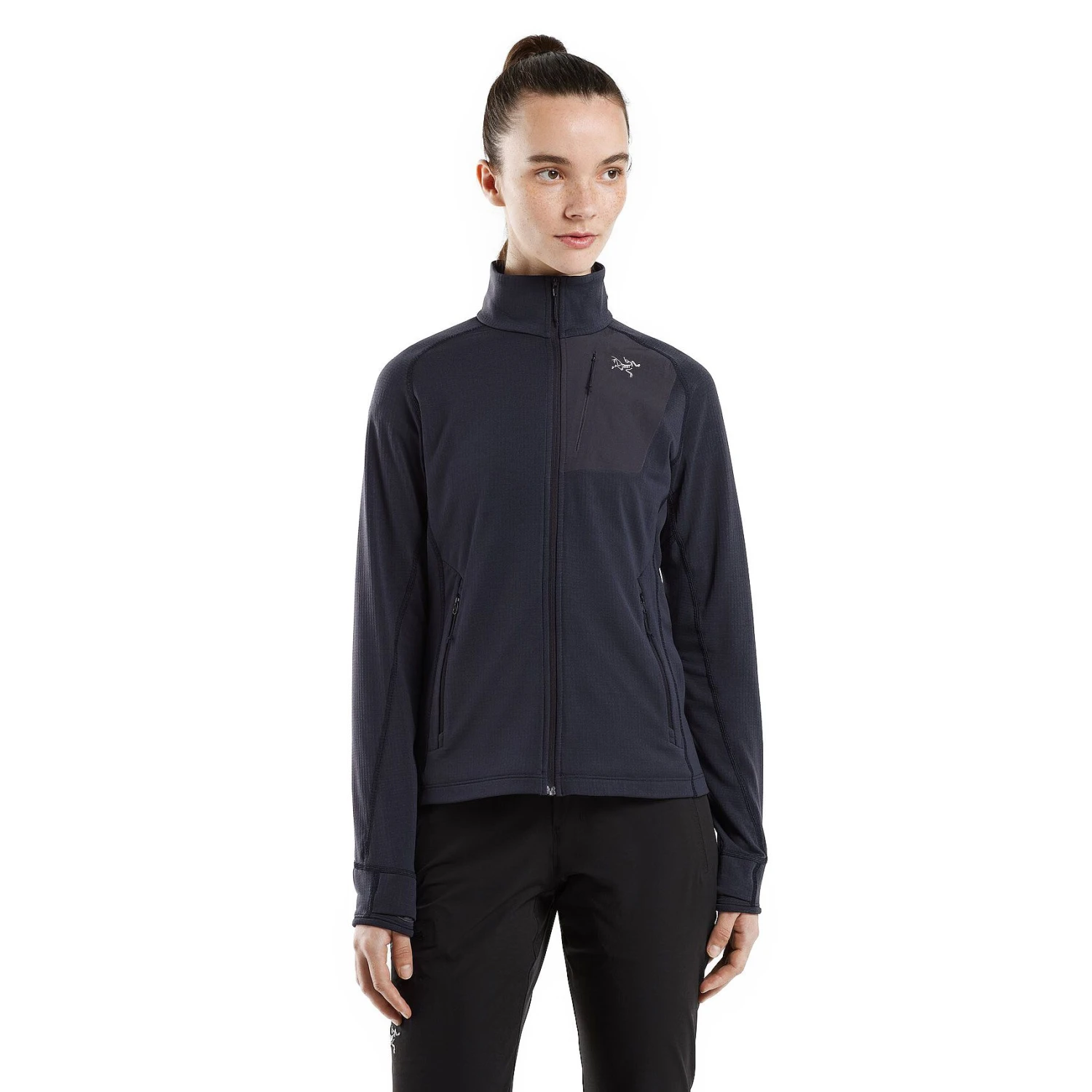 Arc'teryx Delta Fleece Vest Dames Black Sapphire 3 Arc'teryx Delta Fleece Vest Dames Black Sapphire