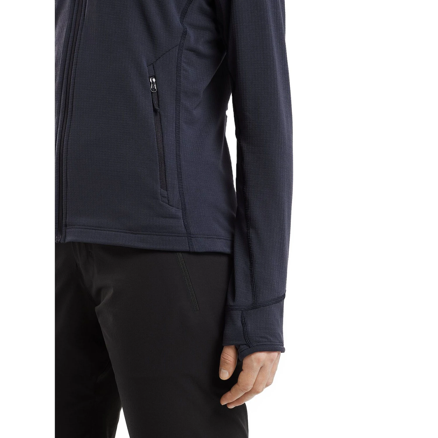 Arc'teryx Delta Fleece Vest Dames Black Sapphire 7 Arc'teryx Delta Fleece Vest Dames Black Sapphire - Afbeelding 5
