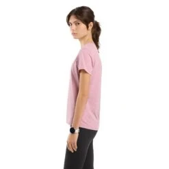 Arc'teryx Taema Crew SS Shirt Dames Bliss Heather -Veel Plezier Buitenshuis 145774 700 03