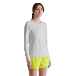 Arc'teryx Taema Crew LS Dames Atmos Heather