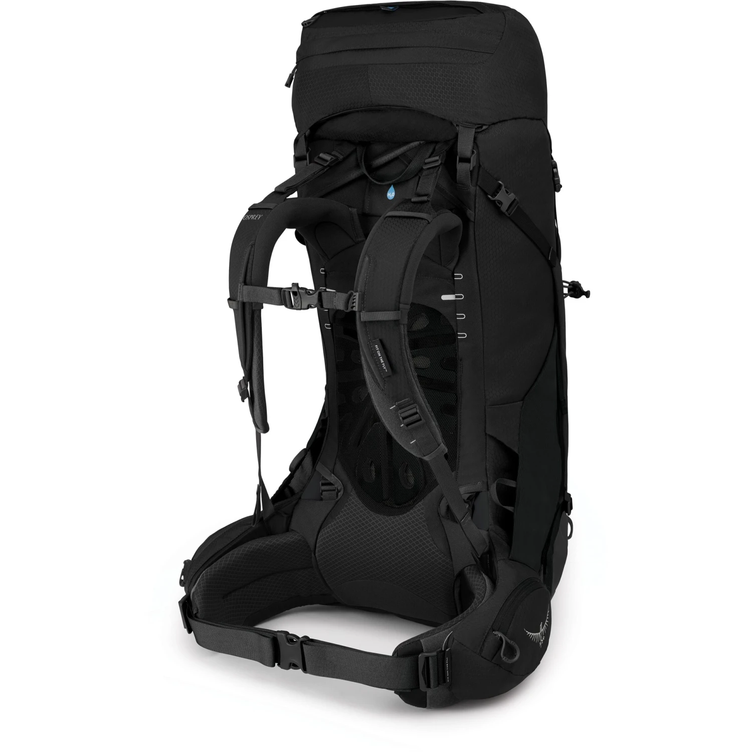 Osprey Aether 55 L/XL Backpack Heren Black 4 Osprey Aether 55 L/XL Backpack Heren Black - Afbeelding 2