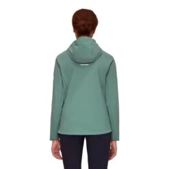 Mammut Ultimate Comfort SO Hooded Softshell Jas Dames Dark Jade 14 Mammut Ultimate Comfort SO Hooded Softshell Jas Dames Dark Jade -Veel Plezier Buitenshuis 146355 300 04 2