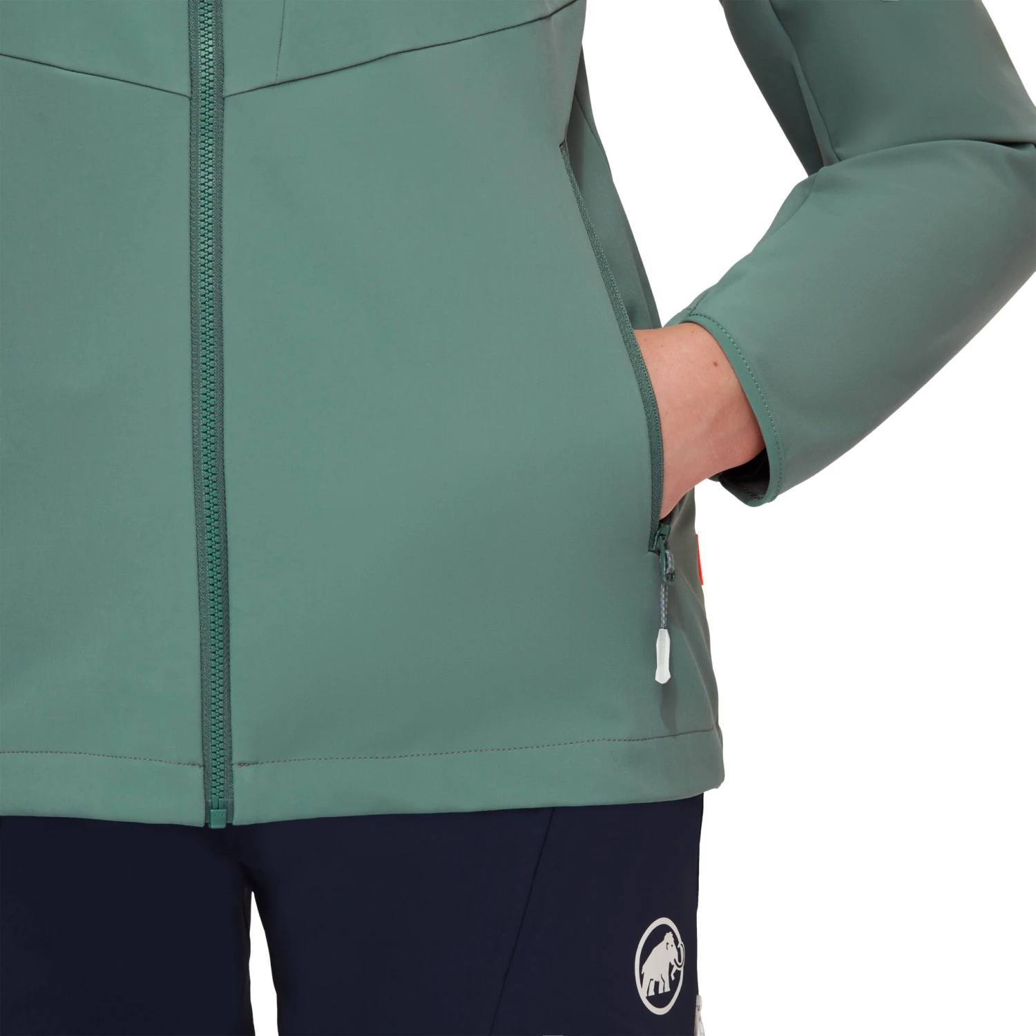 Mammut Ultimate Comfort SO Hooded Softshell Jas Dames Dark Jade 9 Mammut Ultimate Comfort SO Hooded Softshell Jas Dames Dark Jade - Afbeelding 7