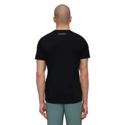 Mammut Trovat Logo Shirt Heren Black -Veel Plezier Buitenshuis 146373 990 04