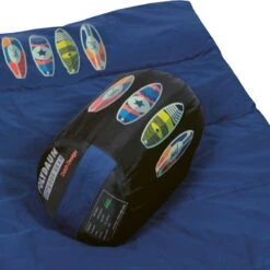 Polydaun Beach House Slaapzak Junior Blue Surfboard 8 Polydaun Beach House Slaapzak Junior Blue Surfboard -Veel Plezier Buitenshuis 146688 500 03