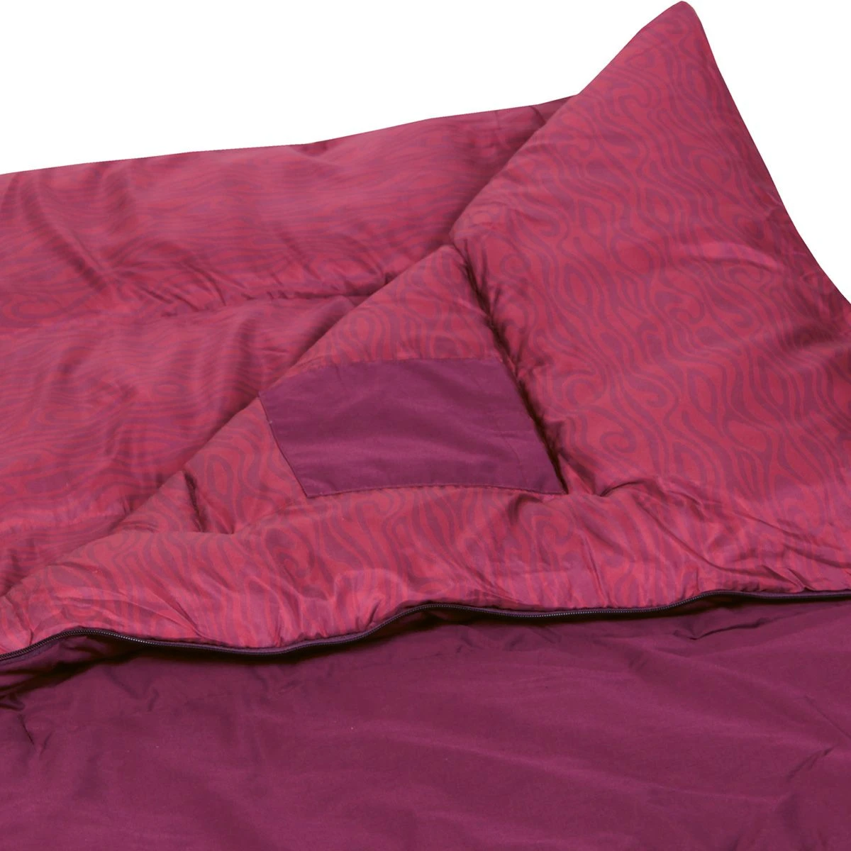 Polydaun Beach House Slaapzak Wine Red 4 Polydaun Beach House Slaapzak Wine Red - Afbeelding 2