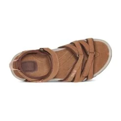 Teva Tirra Leather Sandalen Dames Honey Brown -Veel Plezier Buitenshuis 147597 800 05