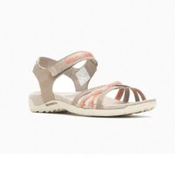 Merrell Terran 3 Cush Cross Sandalen Dames Moon Clay -Veel Plezier Buitenshuis 147865 180 04