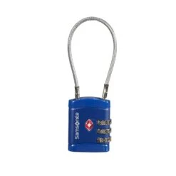 Samsonite Global Cablelock TSA Cijferslot Midnight Blue
