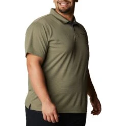 Columbia Utilizer Polo Heren Stone Green -Veel Plezier Buitenshuis 149574 300 05