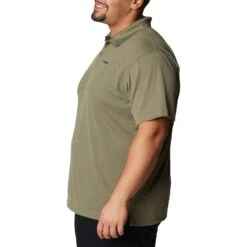 Columbia Utilizer Polo Heren Stone Green -Veel Plezier Buitenshuis 149574 300 06