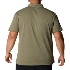 Columbia Utilizer Polo Heren Stone Green -Veel Plezier Buitenshuis 149574 300 07