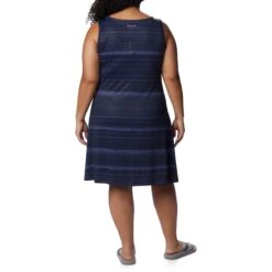 Columbia Chill River Printed Jurk Dames Nocturnal Horizonsstripe -Veel Plezier Buitenshuis 149601 200 05
