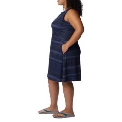 Columbia Chill River Printed Jurk Dames Nocturnal Horizonsstripe -Veel Plezier Buitenshuis 149601 200 06
