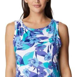 Columbia Chill River Printed Jurk Dames Purple Lotus Popflora -Veel Plezier Buitenshuis 149602 500 03 1
