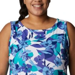 Columbia Chill River Printed Jurk Dames Purple Lotus Popflora -Veel Plezier Buitenshuis 149602 500 07 1