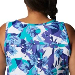 Columbia Chill River Printed Jurk Dames Purple Lotus Popflora -Veel Plezier Buitenshuis 149602 500 08 1