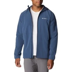 Columbia Tall Heights Softshell Jas Heren Dark Mountain -Veel Plezier Buitenshuis 149616 200 05