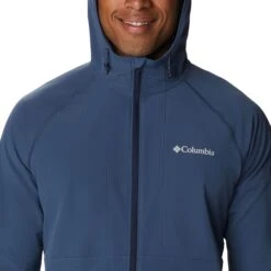 Columbia Tall Heights Softshell Jas Heren Dark Mountain -Veel Plezier Buitenshuis 149616 200 06
