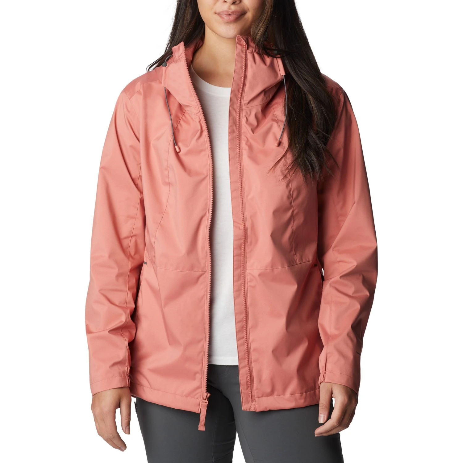 Columbia Sunrise Ridge Shell Outdoor Jack Dames Dark Coral 5 Columbia Sunrise Ridge Shell Outdoor Jack Dames Dark Coral - Afbeelding 3