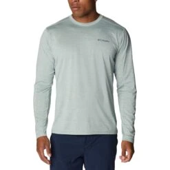 Columbia Alpine Chill Zero Shirt Heren Niagara Heather