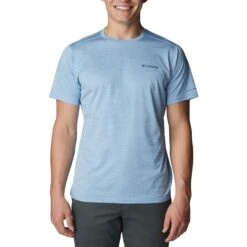 Columbia Alpine Chill Zero Technical Shirt Heren Jet Stream Heather