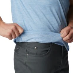 Columbia Alpine Chill Zero Technical Shirt Heren Jet Stream Heather -Veel Plezier Buitenshuis 149630 200 03