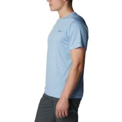 Columbia Alpine Chill Zero Technical Shirt Heren Jet Stream Heather -Veel Plezier Buitenshuis 149630 200 04