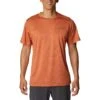 Columbia Alpine Chill Zero Technical Shirt Heren Desertorange -Veel Plezier Buitenshuis 149631 470 01