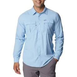 Columbia Newton Ridge II Overhemd Heren Jet Stream