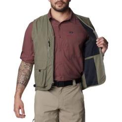 Columbia Silver Ridge Utility Bodywarmer Heren Stone Green -Veel Plezier Buitenshuis 149653 300 06