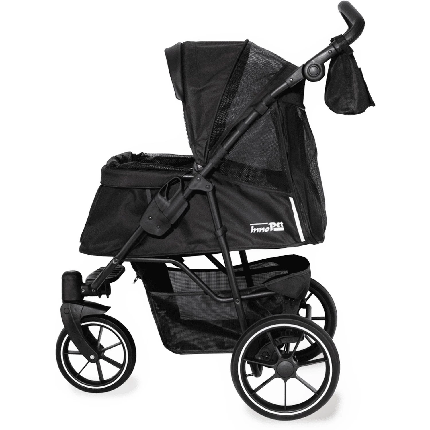 Innopet Premium Cozy Hondenbuggy Zwart 4 Innopet Premium Cozy Hondenbuggy Zwart - Afbeelding 2