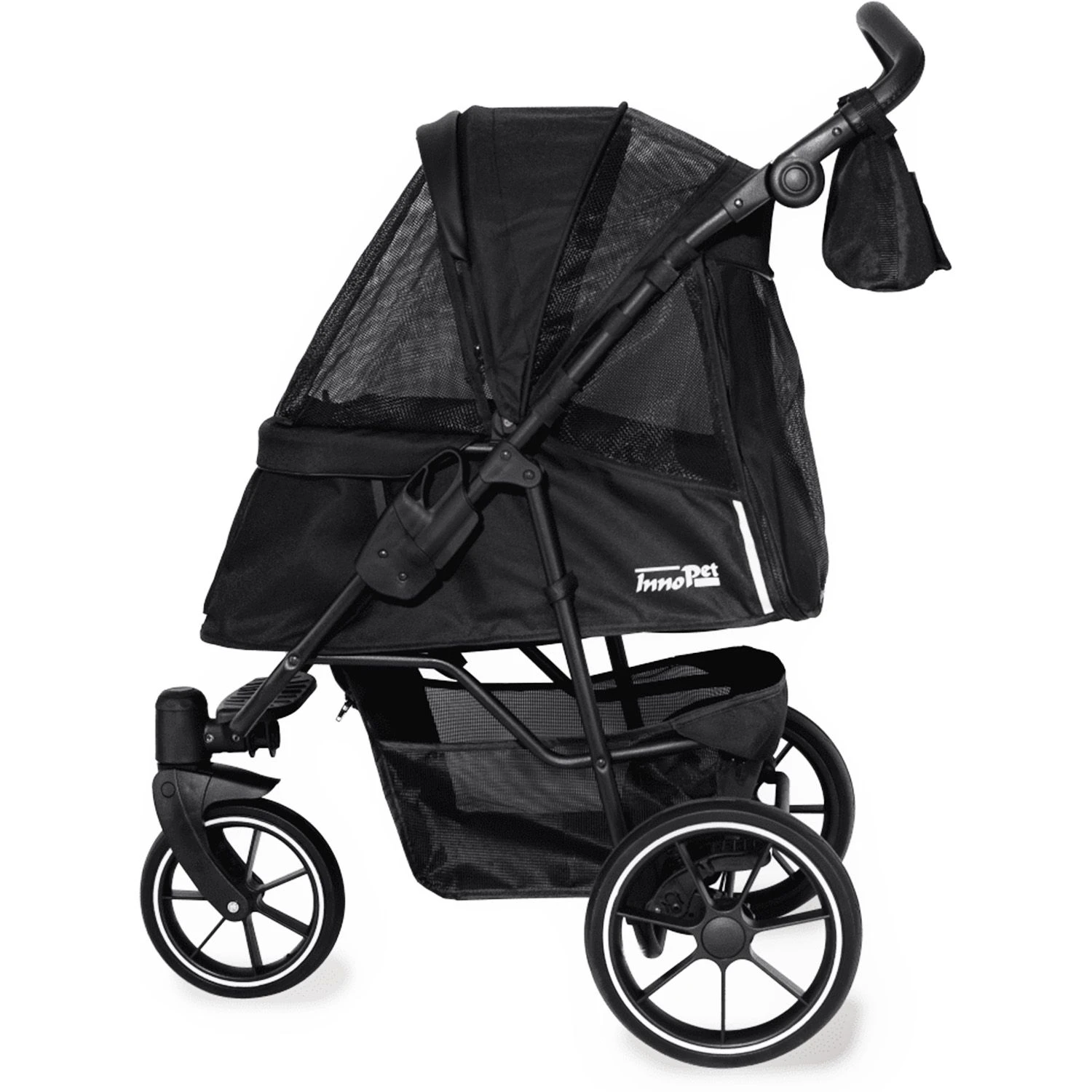 Innopet Premium Cozy Hondenbuggy Zwart 6 Innopet Premium Cozy Hondenbuggy Zwart - Afbeelding 4