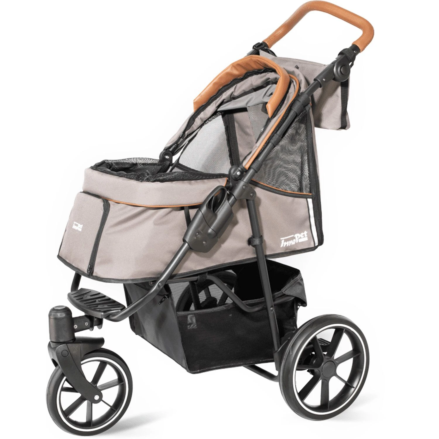 Innopet Premium Cozy Hondenbuggy Beige 3 Innopet Premium Cozy Hondenbuggy Beige