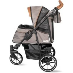Innopet Premium Cozy Hondenbuggy Beige 10 Innopet Premium Cozy Hondenbuggy Beige -Veel Plezier Buitenshuis 149818 180 03