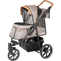Innopet Premium Cozy Hondenbuggy Beige 13 Innopet Premium Cozy Hondenbuggy Beige -Veel Plezier Buitenshuis 149818 180 06