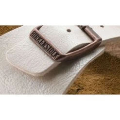 Birkenstock Madrid Smal Slippers Dames Graceful Pearl White -Veel Plezier Buitenshuis 149938 100 04