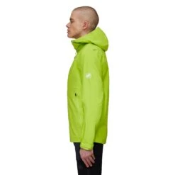 Mammut Convey Tour HS Hooded Outdoor Jack Heren Highlime -Veel Plezier Buitenshuis 150204 400 03