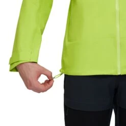 Mammut Convey Tour HS Hooded Outdoor Jack Heren Highlime -Veel Plezier Buitenshuis 150204 400 06