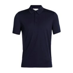 Icebreaker Tech Lite II Polo Heren Midnight Navy
