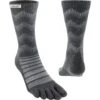 Injinji Outdoor Crew Wandelsokken Heren Merinowol Grijs -Veel Plezier Buitenshuis 152146 900 01