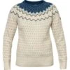 FJÄLLRÄVEN Fjällräven Övik Knit Sweater Dames Glacier Green -Veel Plezier Buitenshuis 152756 300 01